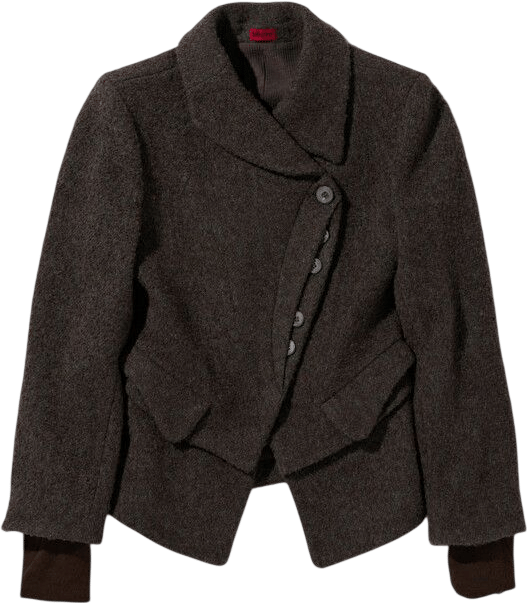 mschf tilted wool blazer