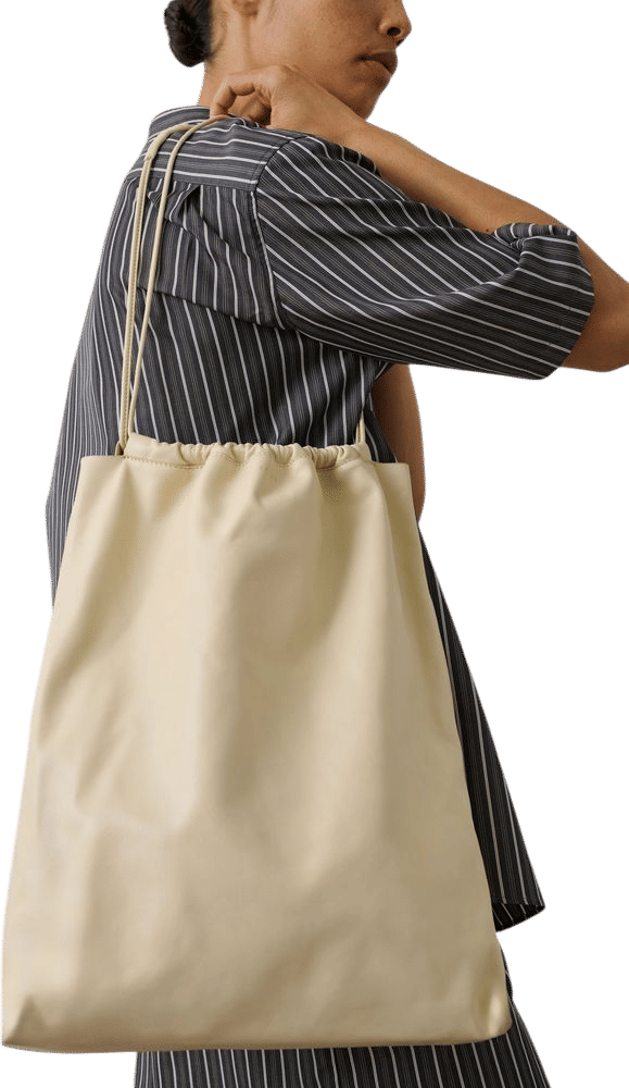 Sia Bag - Ivory Soft Leather Women's - Soeur