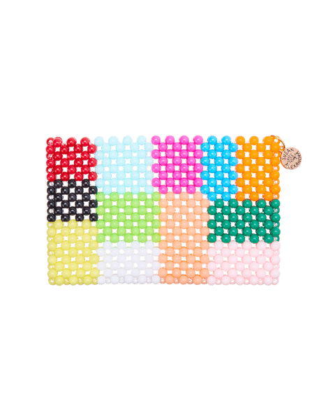Beaded Card Wallet