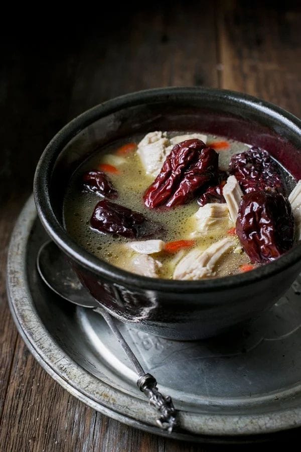 Chicken, Red Dates & Ginger Soup Recipe