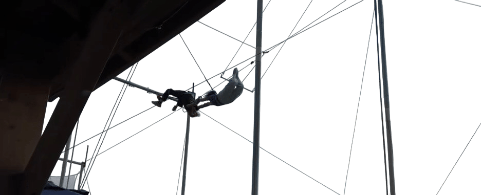 Trapezing