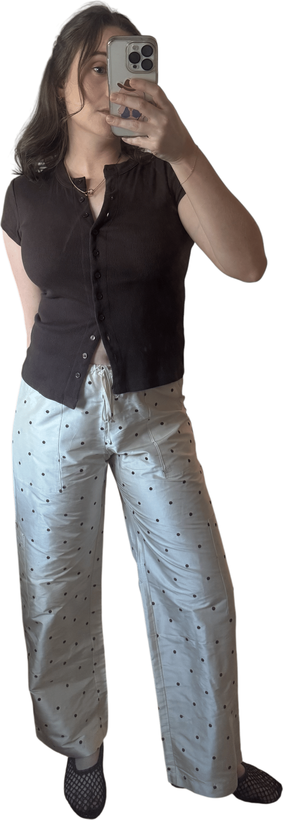 Donni Taffeta Drawstring Pants