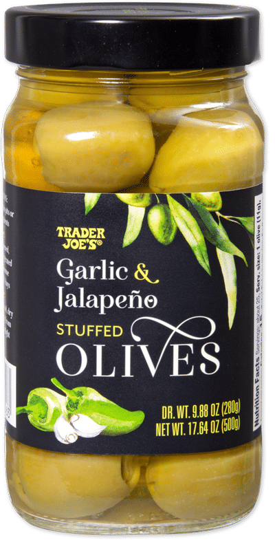 Trader Joe's Garlic & Jalapeño Stuffed Olives
