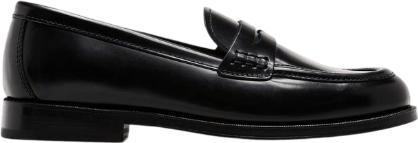 Italian Leather Penny Loafer