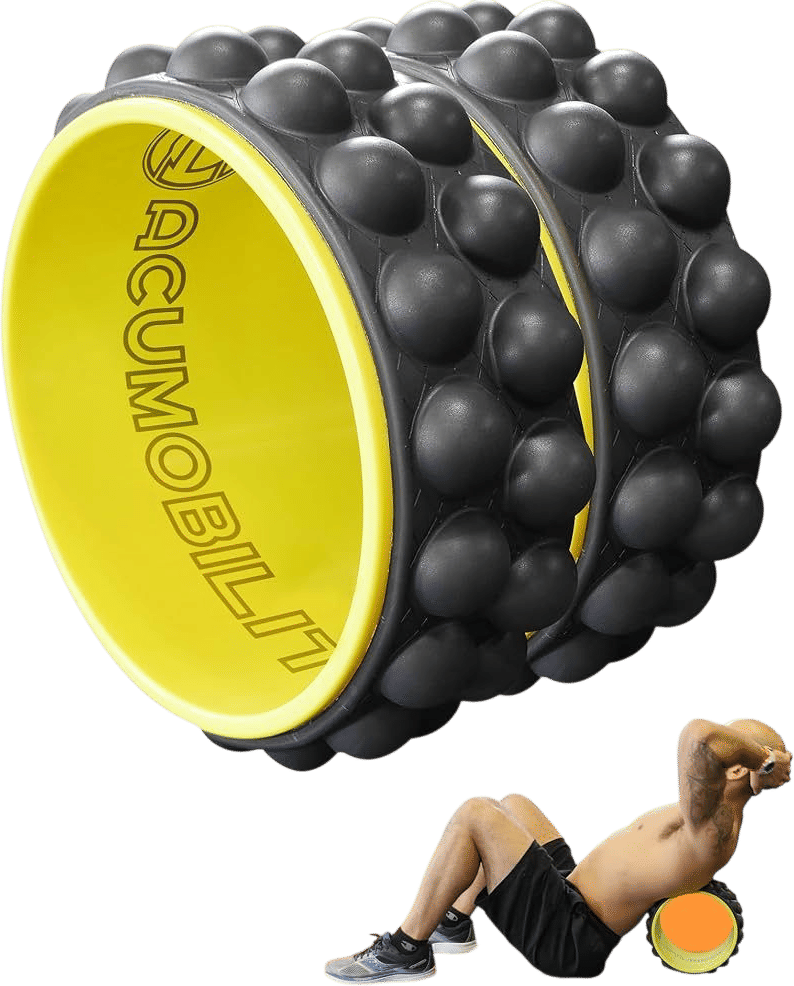 Bumpy back roller that cracks every vertebrae