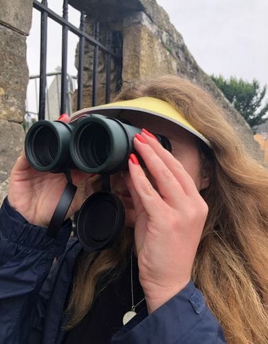 Having binoculars around even if you’re not very outdoorsy