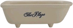 The Plaza bathtub soap dish