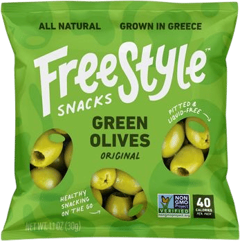 Freestyle Snacks Olive Snack Packs (6 Pack)