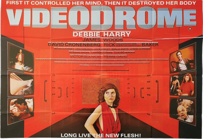 Videodrome (1983 Poster)