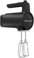 KitchenAid Go Cordless Hand Mixer, Black