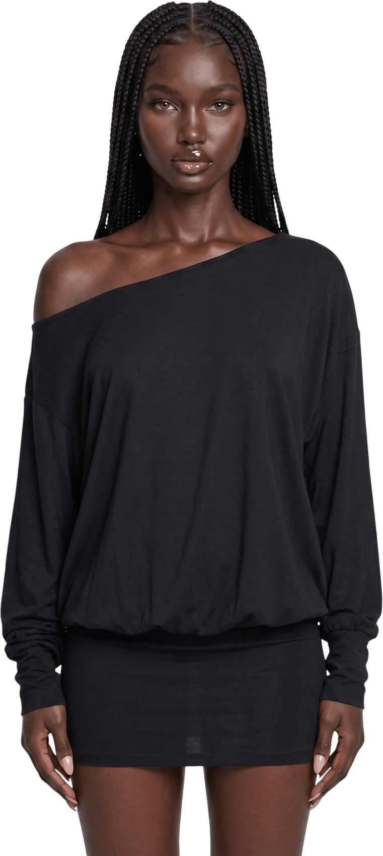 off shoulder mini dress