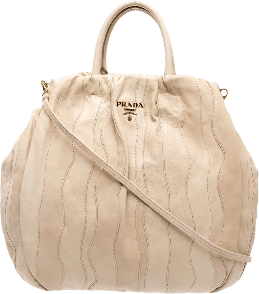 Leather Nappa Waves Bag