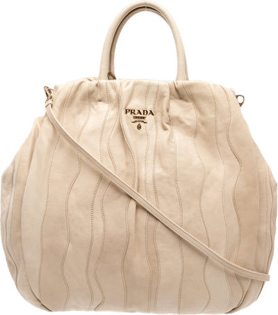 Leather Nappa Waves Bag