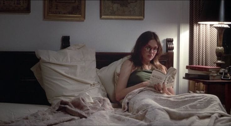 This bedroom in "Annie Hall"