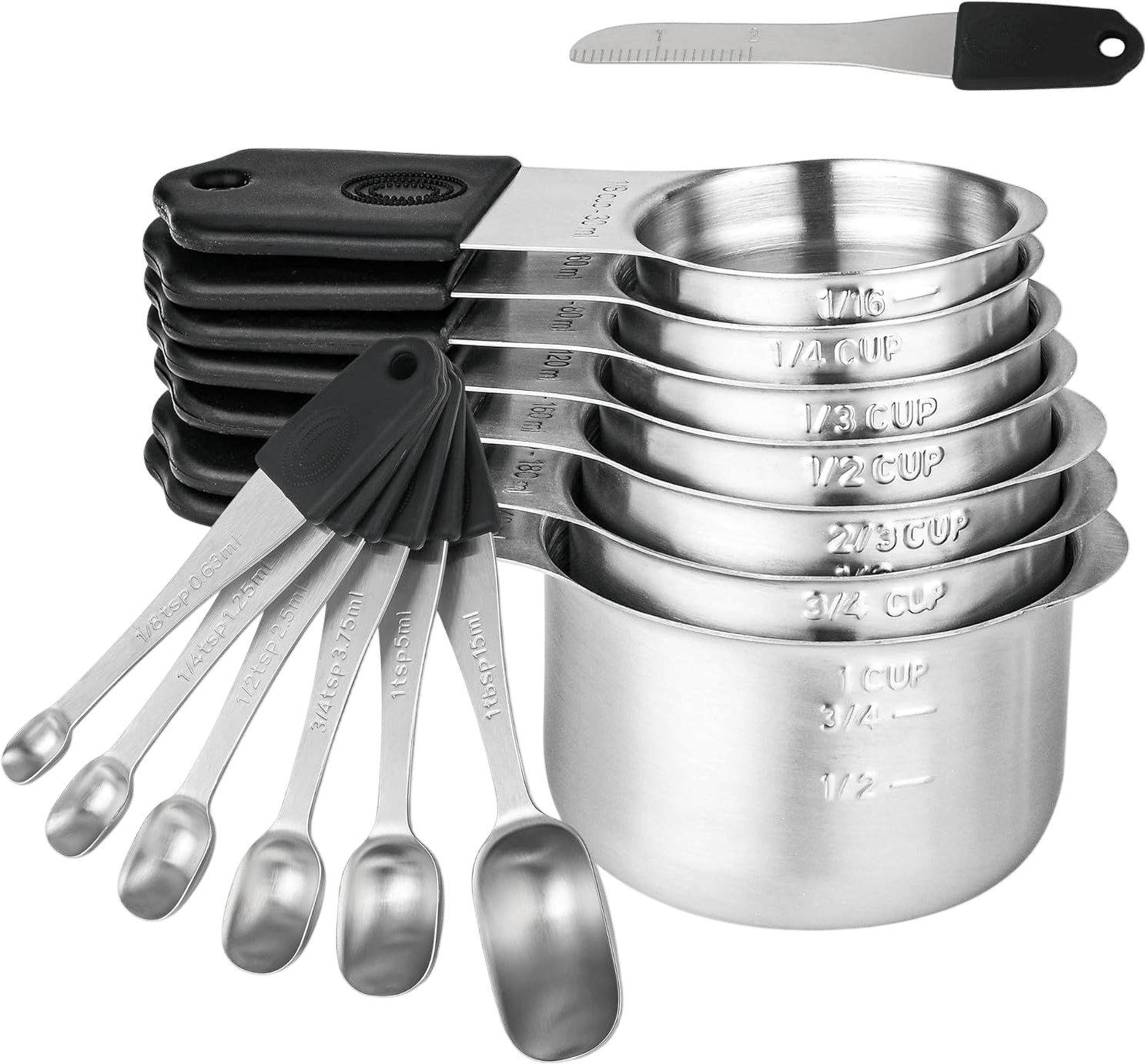 magnetic measuring cups and spoons