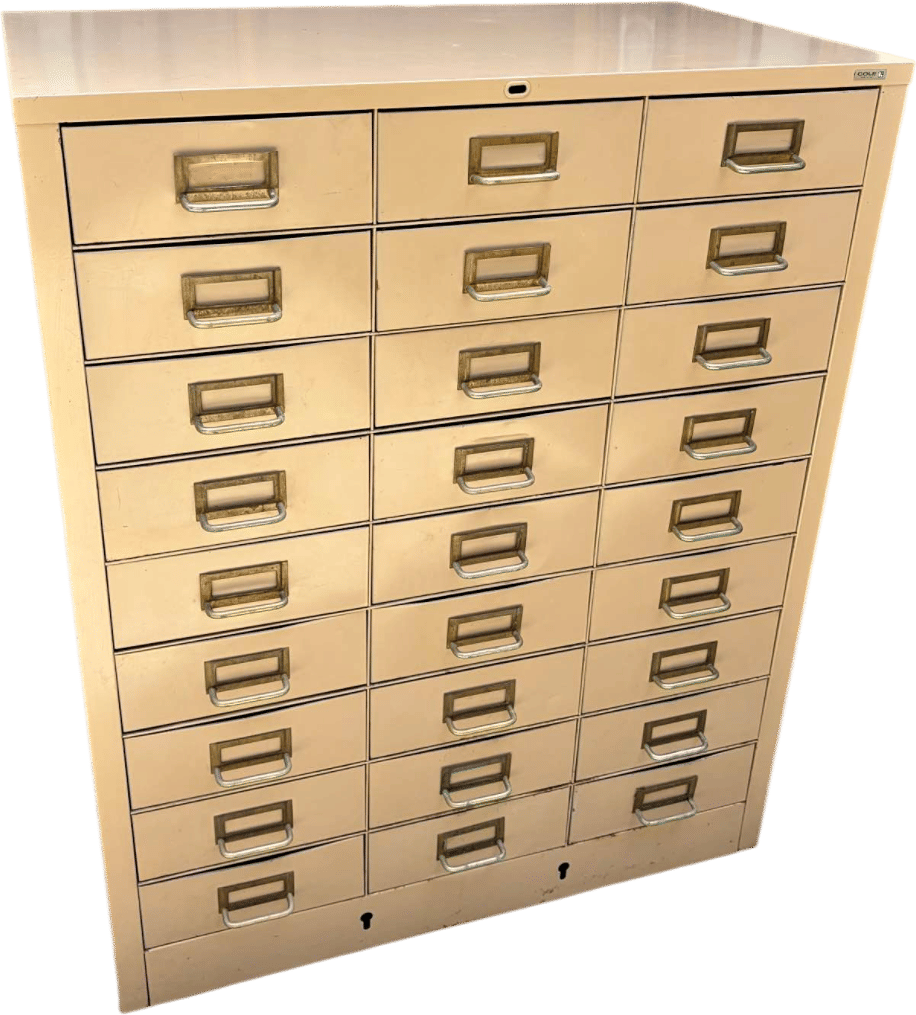 Steelmaster 27 drawer cabinets