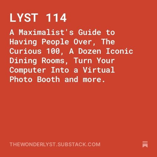 THE WONDERLYST  LYST 114