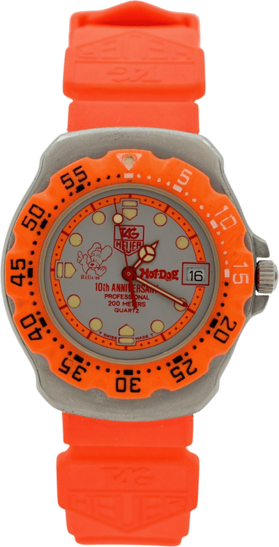 TAG Heuer Hot Dog Press 10th Anniversary Watch