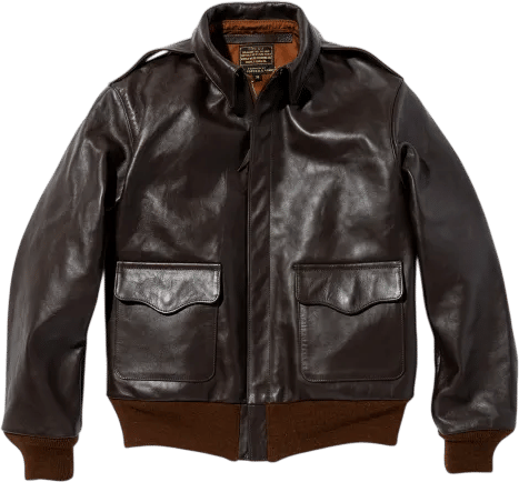 The Real McCoys Type A2 Leather Flight Jacket