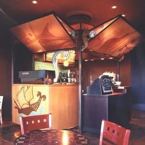 global village coffeehouses in LA (my movement against the New Coffee Shop aesthetic)