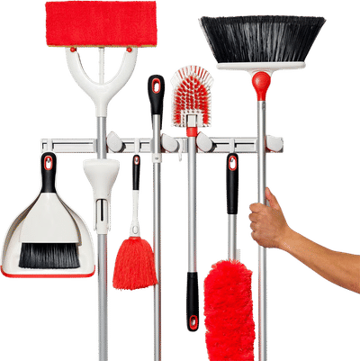 Broom & Garden Tool Organizer