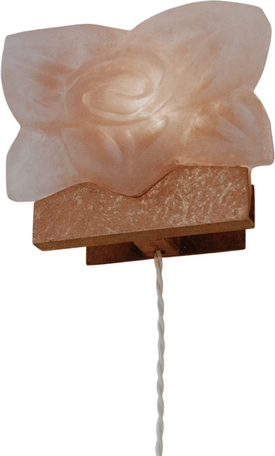 Pâte de Verre Sconce - Rose