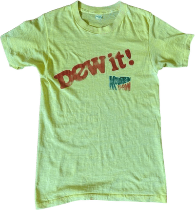 Vintage Mountain Dew Paper Thin T-Shirt