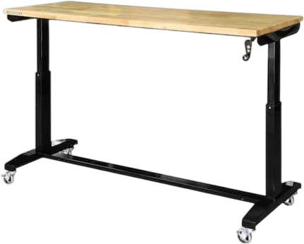 Adjustable Height Workbench