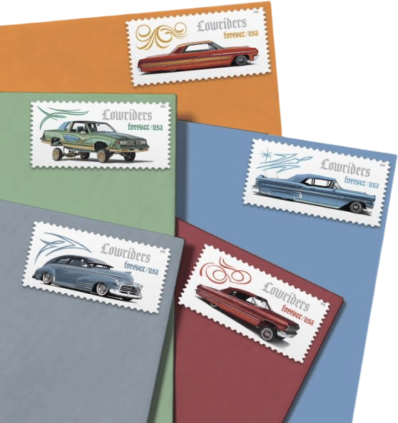 Lowriders Stamps, Sheet of 15