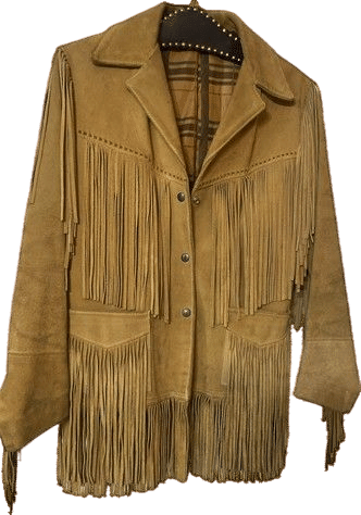 Vintage Suede Fringe Jacket