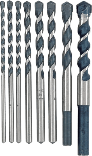 Bosch HCBG800 Blue Granite 8-Piece Hammer Drill Bit Set