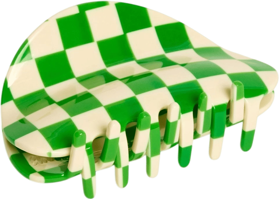 Checker Claw in Green