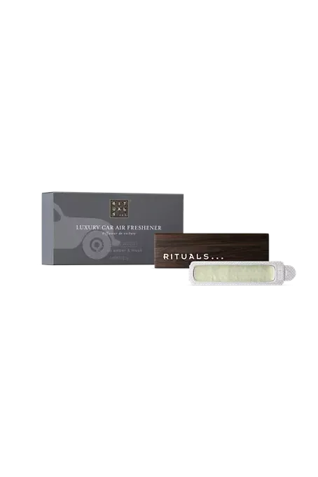 Check out the car fresheners from Rituals - it attaches to an air vent and then you just order refills online