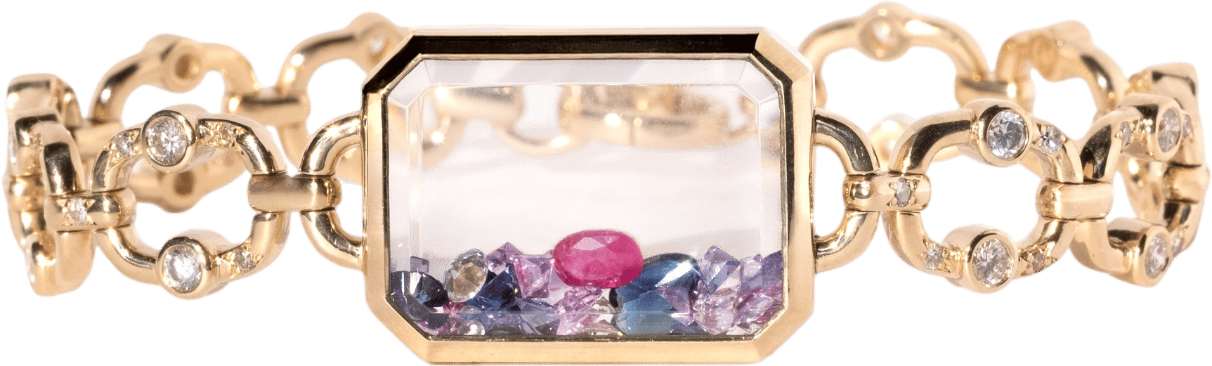 Ruby and Sapphire Bracelet