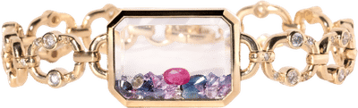 Ruby and Sapphire Bracelet