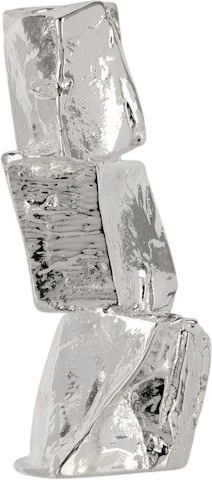 Silver 'The Totemic Devotion' Candle Holder