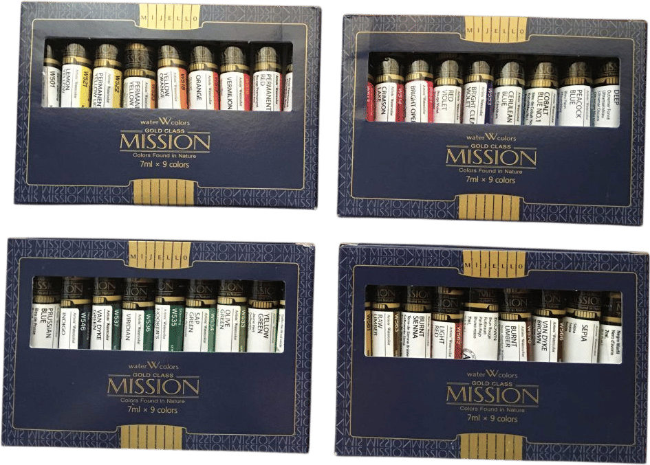 mijello mission tube watercolors