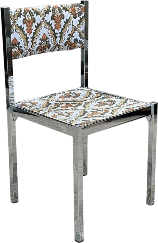 Vintage Chrome Chair, 1970s