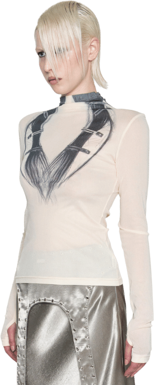 Nightfall Mesh Top