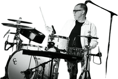 Fred Armisen Prepares to Drum (In the Air Tonight)