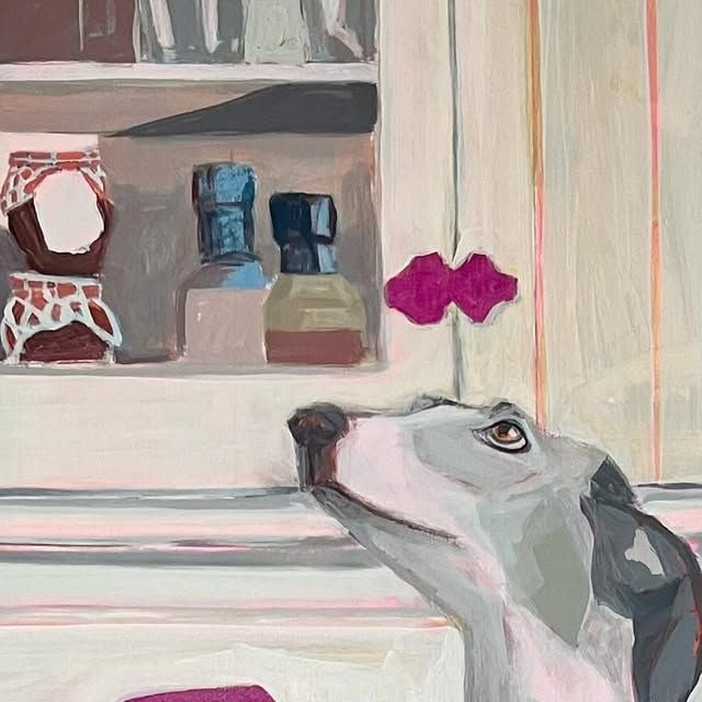 Erin Hanafin Sweeney's Dog Painting