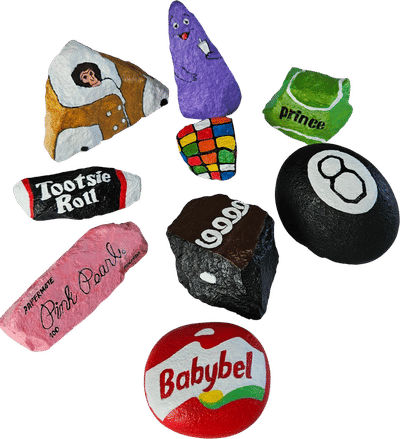 Elizabeth Saloka's Painted Rocks