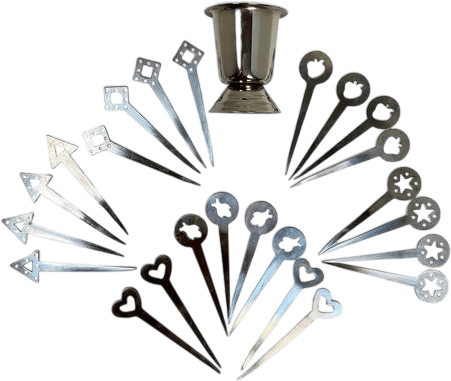 Vintage Sterling Silver Hors d'Oeuvre Picks (Set of 6)