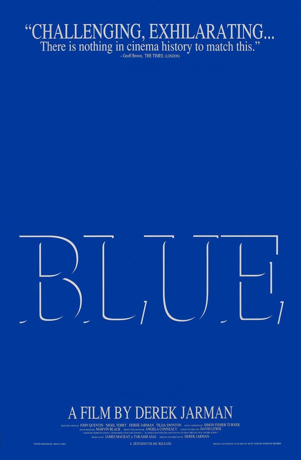 Blue (dir. Derek Jarman)