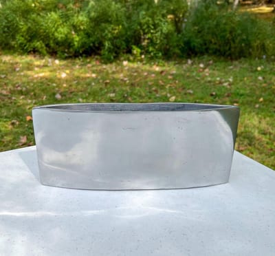 MCM Aluminum Ikebana Vase