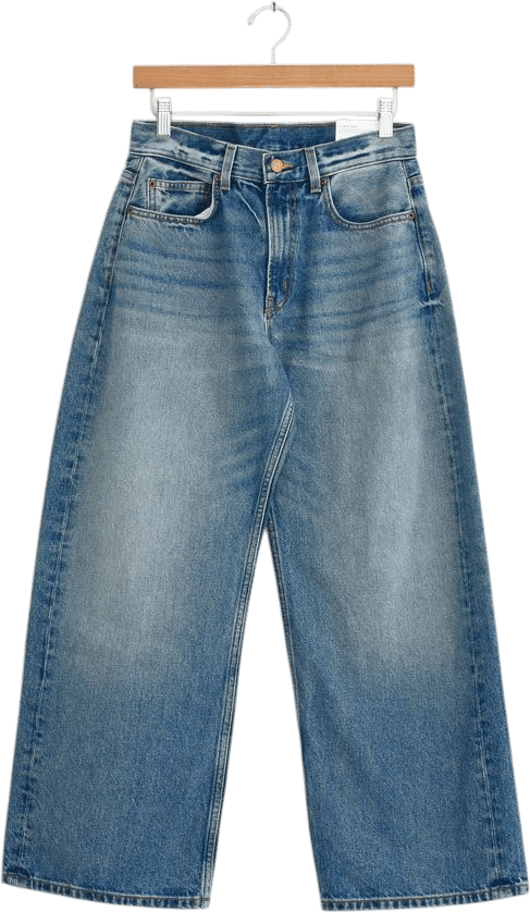 B SIDES Floppy Jean in Charley Wash