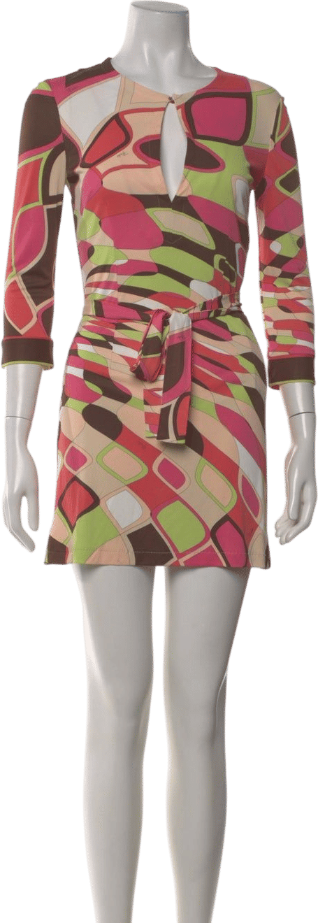 Vintage Emilio Pucci Printed Mini Dress
