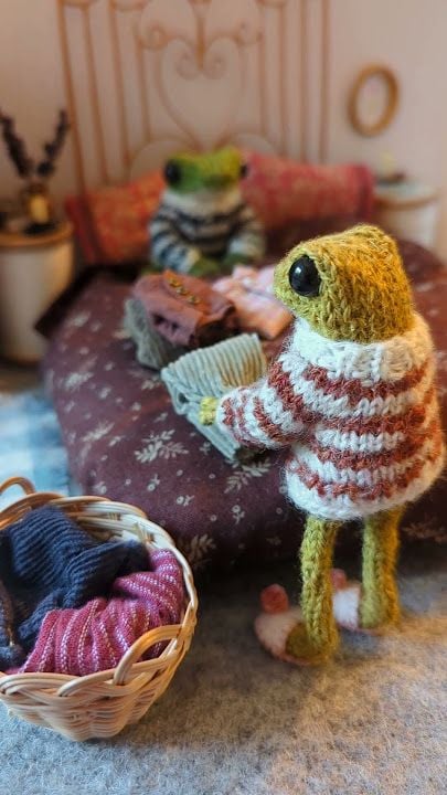 Frog and Toad Stop-Motion Animations
