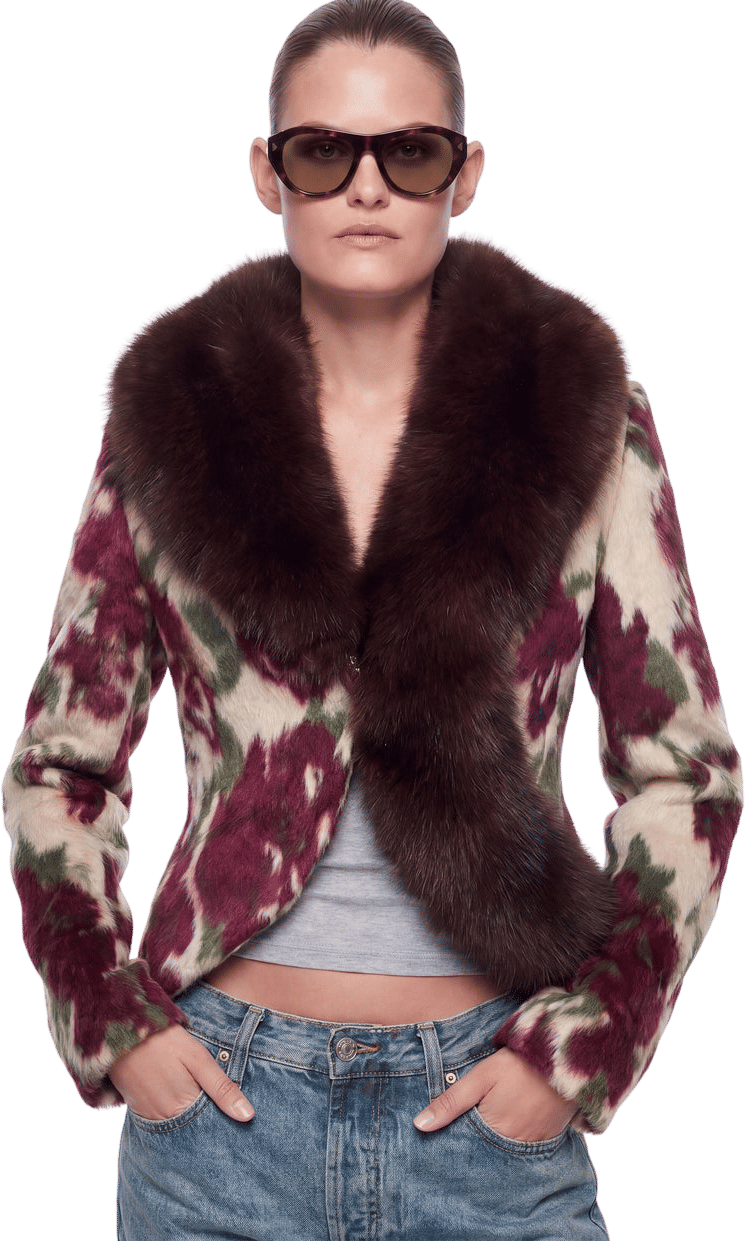 Carelli Rosa Floral Jacket