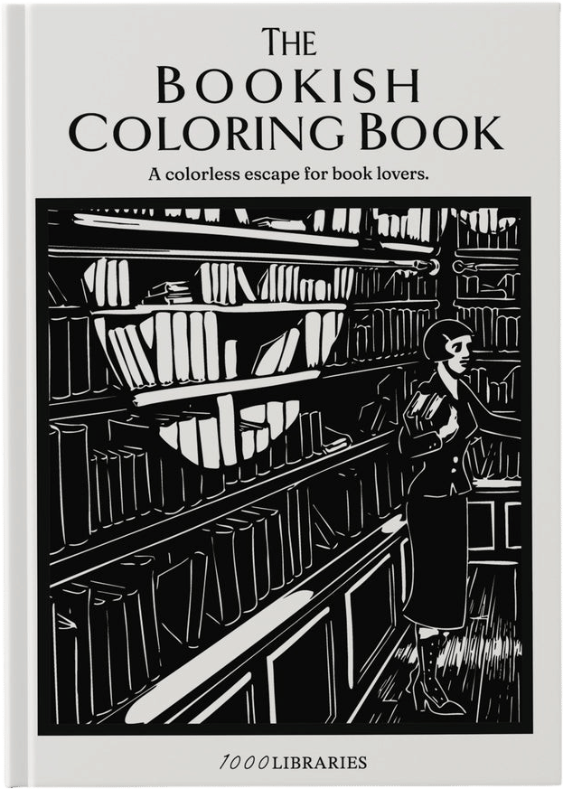 The Bookish Coloring Book